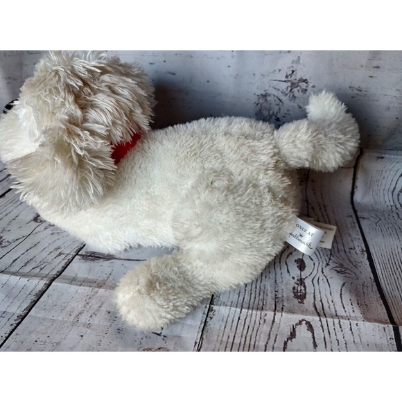 Hallmark Exclusive Talking I Love you White Dog Puppy Plush Animated Moving Ears - Picture 3 of 6